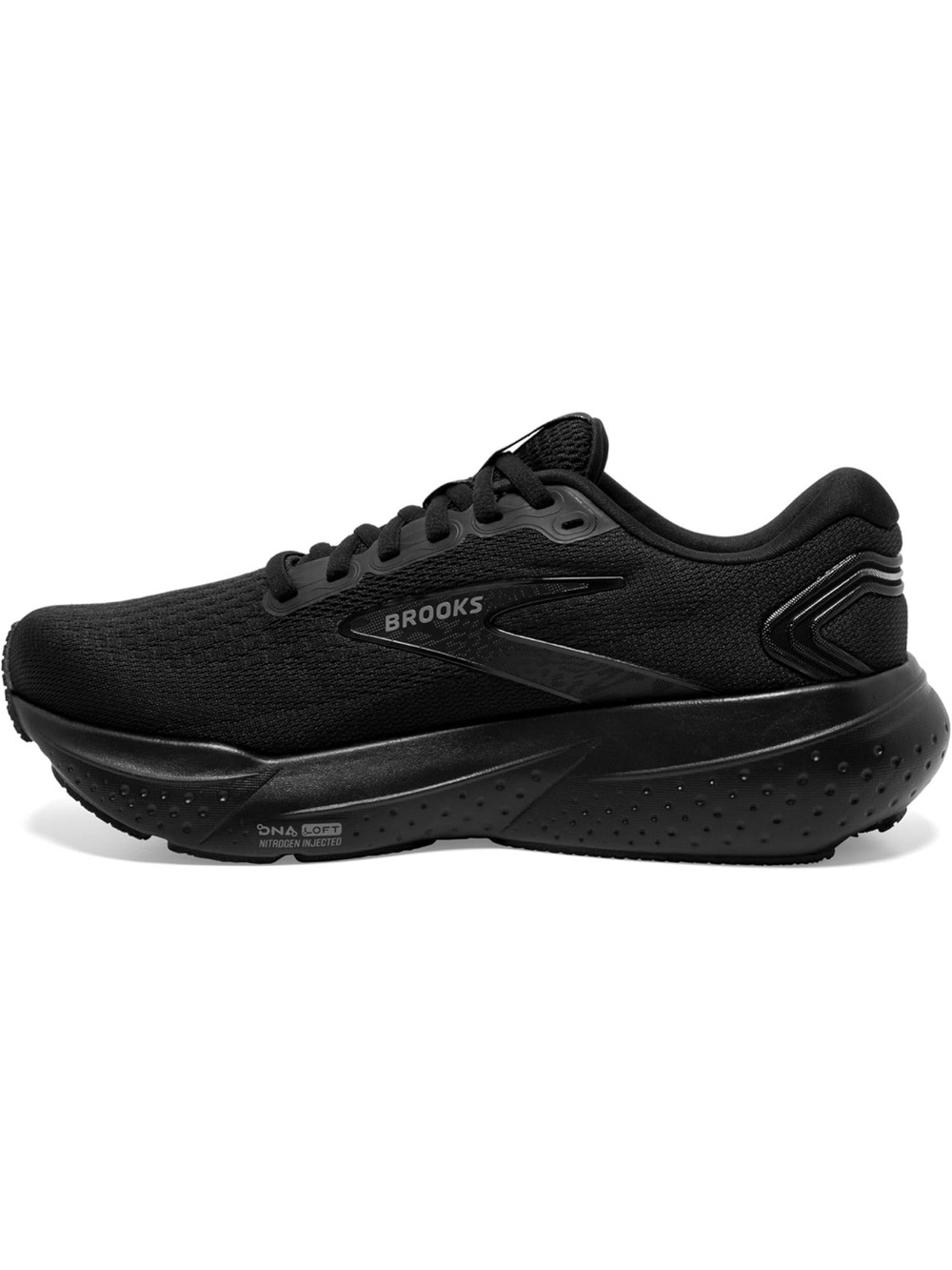 Brooks Women's Glycerin 21 Neutral Running Shoe Black Size 9 Preowned - Picture 2 of 8